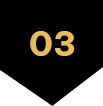 A black and gold arrow with the number 3 on it.